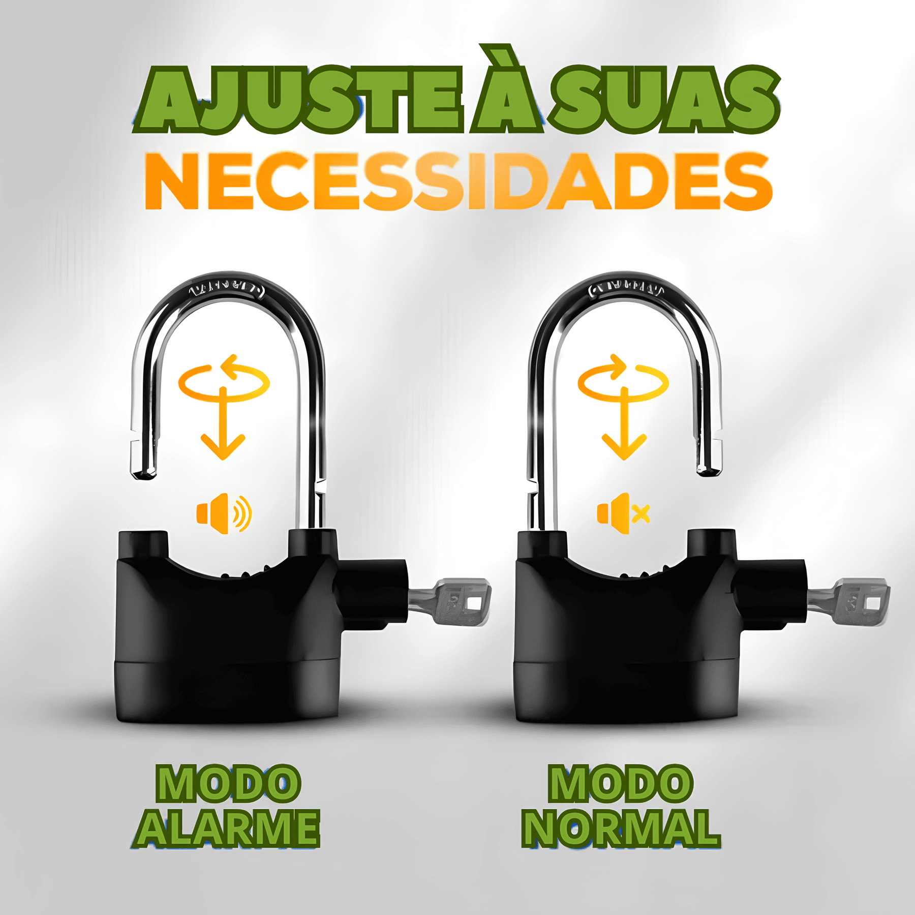Cadeado Com Alarme Antifurto 🔥ÚLTIMAS UNIDADES🔥