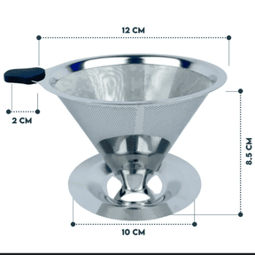 Filtro De Café Reutilizável 103 De Inox