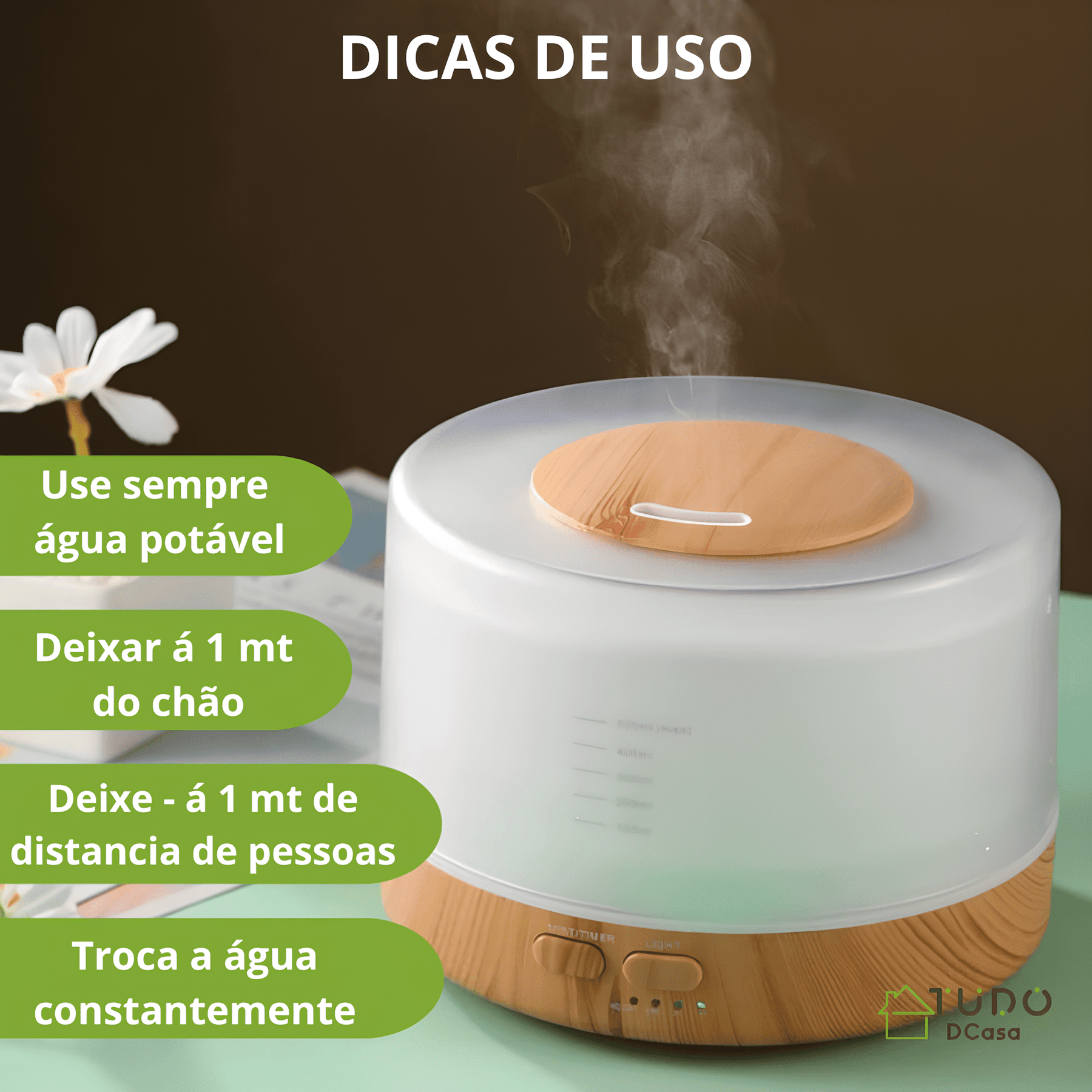 Umidificador De Ar  3 em 1