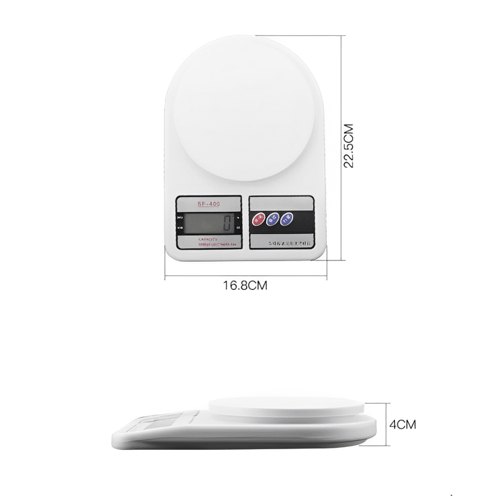 Balança de Cozinha Digital 10kg
